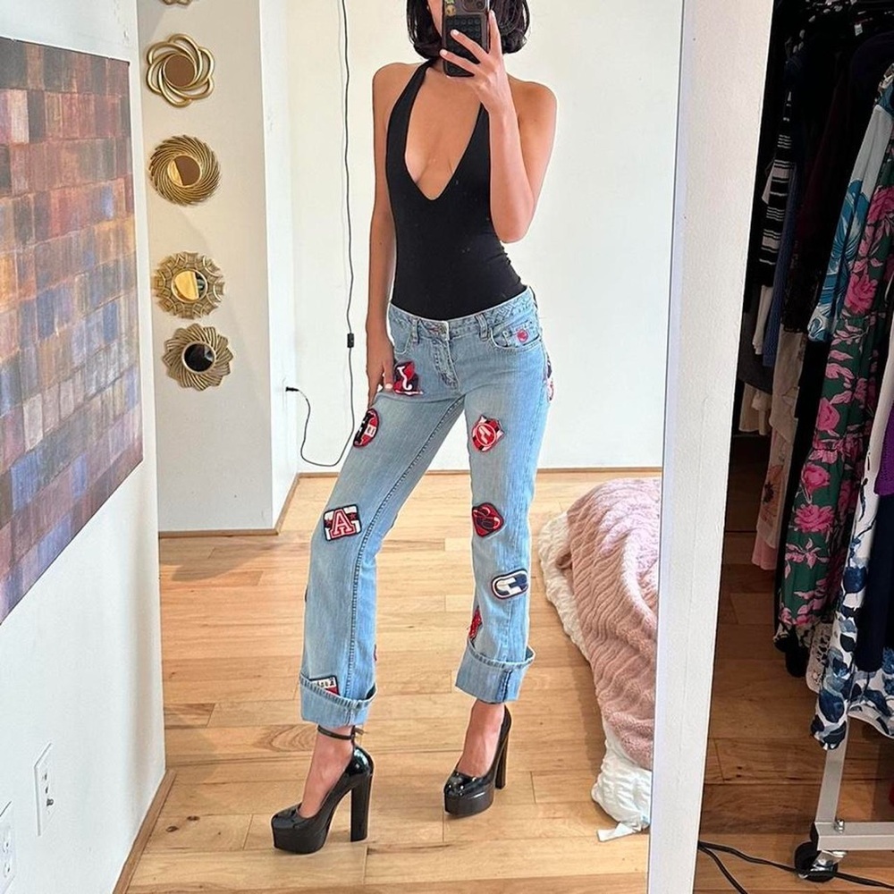 Fashion Nova Black Platform Heels - Picture 6 of 7